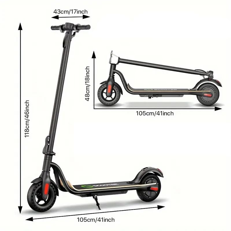 Electric Scooter,Electric Scooter Adults for Commuting, 15.5mph, 7800mah Battery, Dual Brakes, 3-Speed Gear, for Teens & Adults